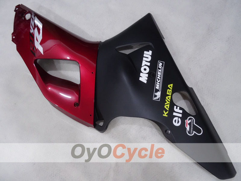 Injection Fairing kit for 98-99 YZF-R1 - Red Wine Color, Black - MOTUL #OYO87905775