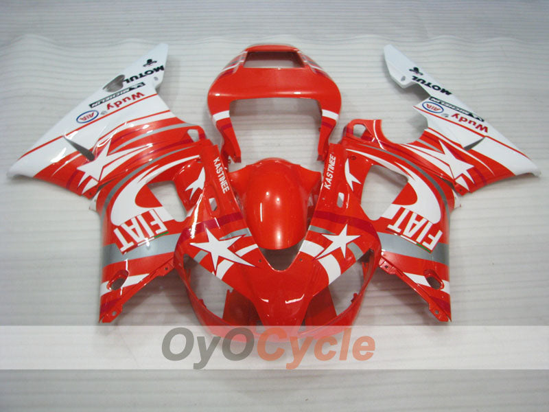 Injection Fairing kit for 98-99 YZF-R1 - Red, White - FIAT #OYO87905777