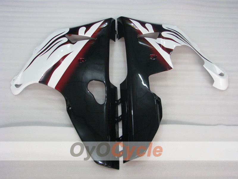 Injection Fairing kit for 98-99 YZF-R1 - White, Black - Flame #OYO87905779