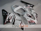 Injection Fairing kit for 98-99 YZF-R1 - White, Black - Flame #OYO87905779