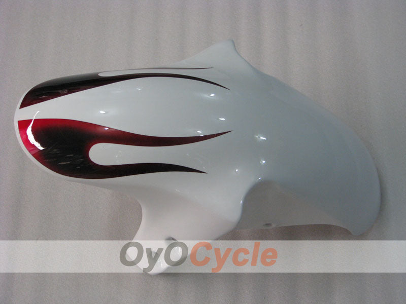 Injection Fairing kit for 98-99 YZF-R1 - White, Black - Flame #OYO87905779