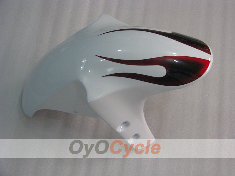 Injection Fairing kit for 98-99 YZF-R1 - White, Black - Flame #OYO87905779