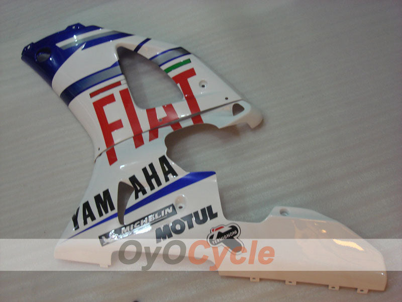 Injection Fairing kit for 98-99 YZF-R1 - Blue, White - FIAT, MICHELIN, MOTUL #OYO87905782