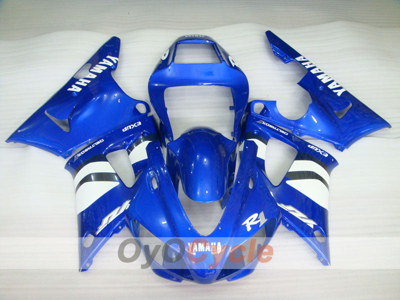 Injection Fairing kit for 98-99 YZF-R1 - Blue, White - Factory Style #OYO87905784