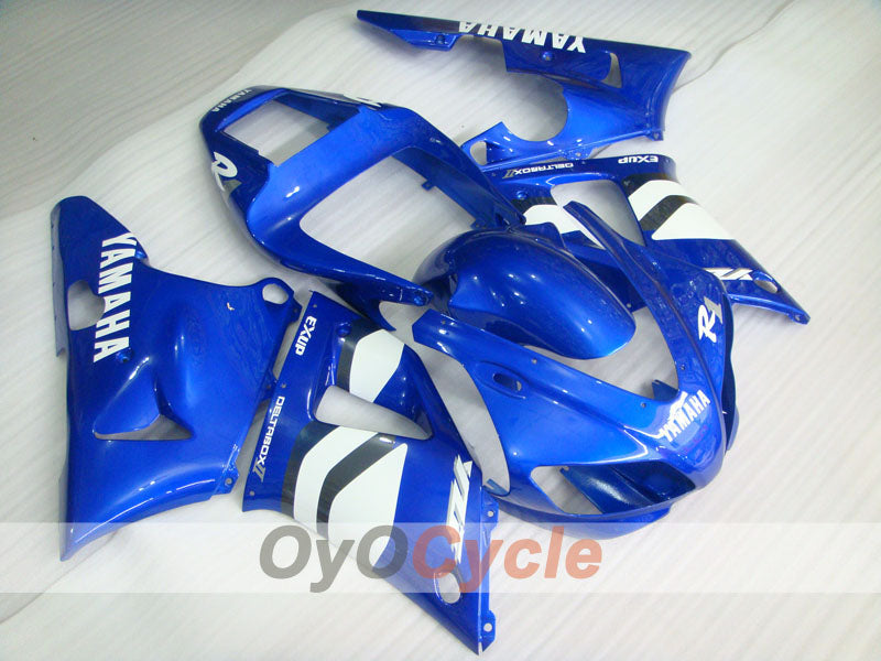 Injection Fairing kit for 98-99 YZF-R1 - Blue, White - Factory Style #OYO87905784