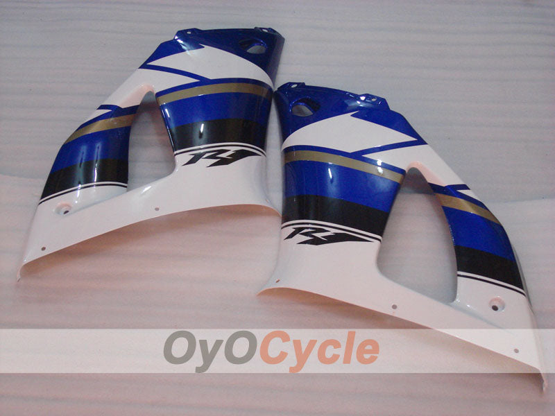 Injection Fairing kit for 98-99 YZF-R1 - Blue, White - Factory Style #OYO87905786