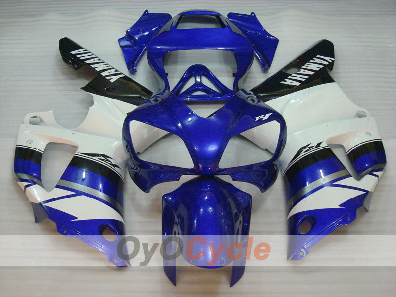 Injection Fairing kit for 98-99 YZF-R1 - Blue, White - Factory Style #OYO87905787