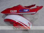 Injection Fairing kit for 03-04 YZF-R6 - Red, White - FIAMM #OYO87905789