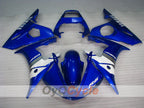 Injection Fairing kit for 03-04 YZF-R6 - Blue, White - Factory Style #OYO87905791