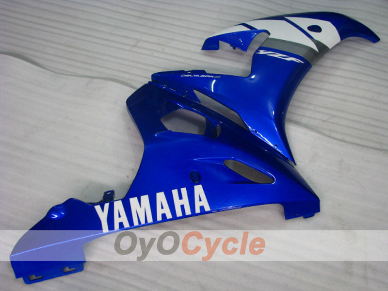 Injection Fairing kit for 03-04 YZF-R6 - Blue, White - Factory Style #OYO87905791