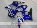 Injection Fairing kit for 05 YZF-R6 - Blue, White, Black - Factory Style #OYO87905837