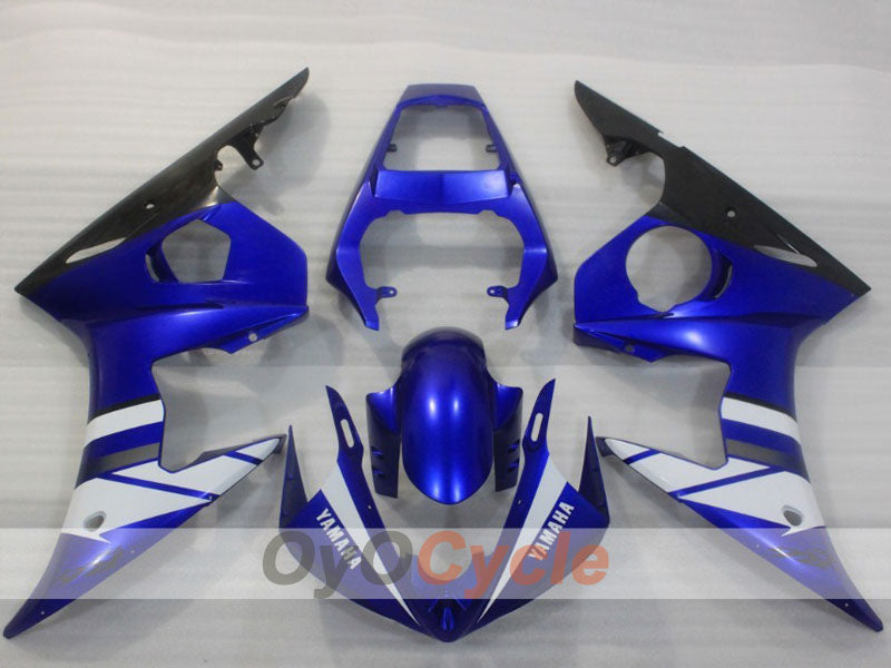 Injection Fairing kit for 05 YZF-R6 - Blue, White, Black - Factory Style #OYO87905837