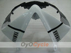 Injection Fairing kit for 03-04 YZF-R6 - White, Black - Jordan #OYO87905794