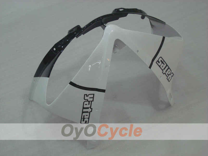 Injection Fairing kit for 03-04 YZF-R6 - White, Black - Jordan #OYO87905794