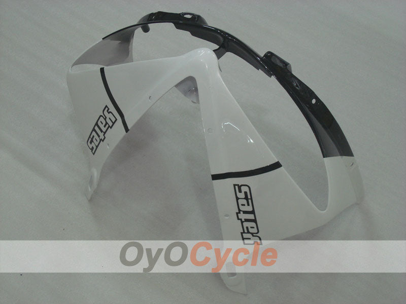 Injection Fairing kit for 03-04 YZF-R6 - White, Black - Jordan #OYO87905794