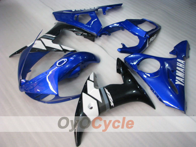 Injection Fairing kit for 03-04 YZF-R6 - Blue, White - Factory Style #OYO87905796