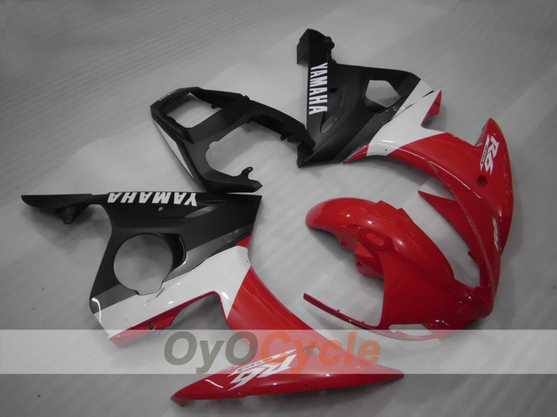 Injection Fairing kit for 05 YZF-R6 - Red, White, Black - Factory Style #OYO87905843 Main image
