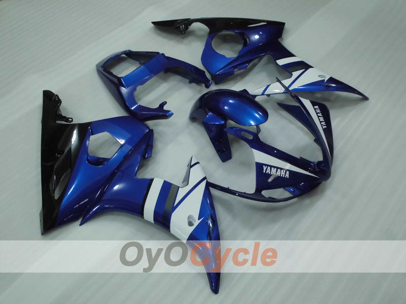 Injection Fairing kit for 03-04 YZF-R6 - Blue, White, Black - Factory Style #OYO87905800 Secondary image