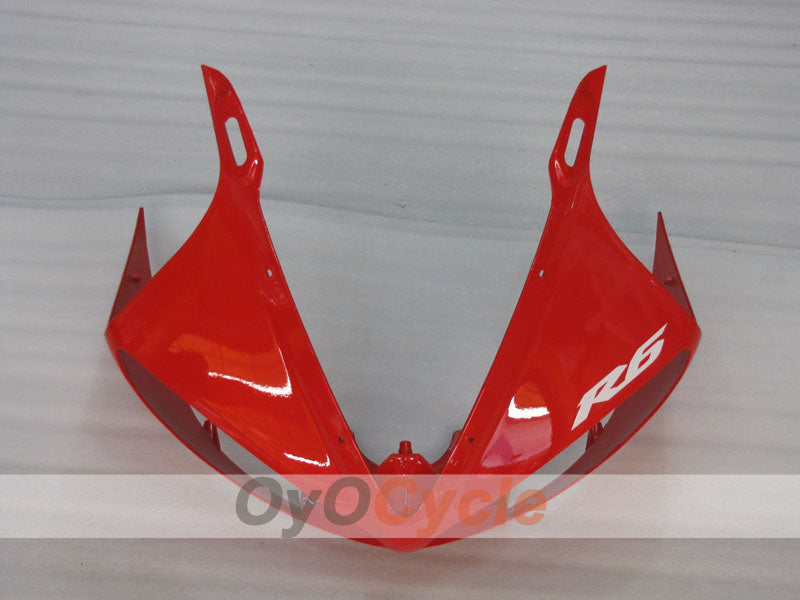 Injection Fairing kit for 03-04 YZF-R6 - Red, White - Factory Style #OYO87905802