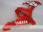 Injection Fairing kit for 03-04 YZF-R6 - Red, White - Factory Style #OYO87905802