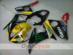 Injection Fairing kit for 05 YZF-R6 - Yellow, Black - Monster #OYO87905847