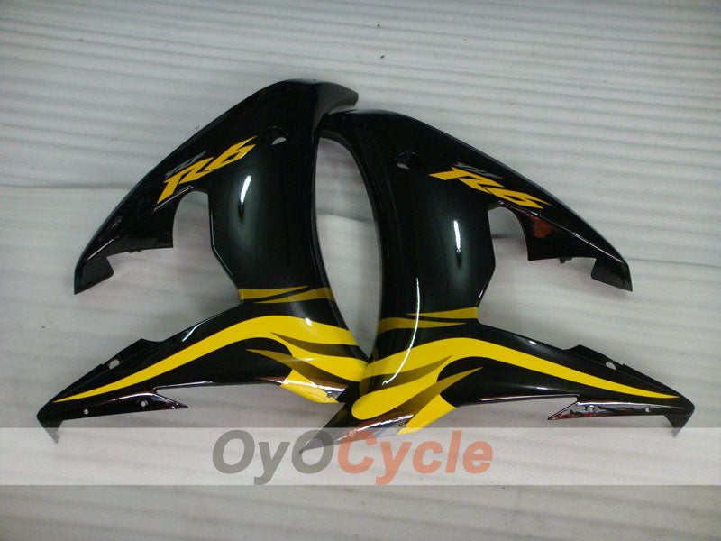 Injection Fairing kit for 05 YZF-R6 - Yellow, Black - Factory Style #OYO87905848