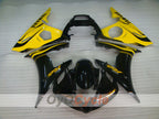 Injection Fairing kit for 03-04 YZF-R6 - Yellow, Black - Factory Style #OYO87905804