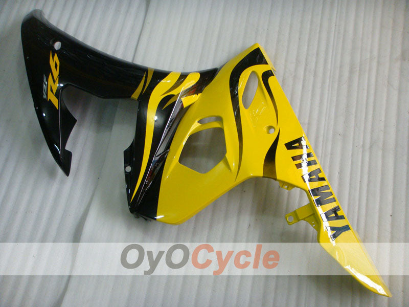 Injection Fairing kit for 05 YZF-R6 - Yellow, Black - Factory Style #OYO87905848