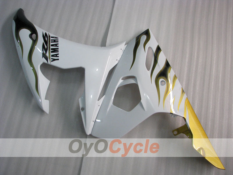 Injection Fairing kit for 03-04 YZF-R6 - Yellow, White - Factory Style #OYO87905805