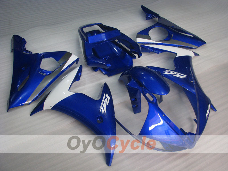 Injection Fairing kit for 05 YZF-R6 - Blue, White - Factory Style #OYO87905850