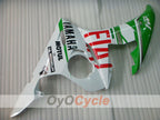 Injection Fairing kit for 05 YZF-R6 - Green, White - FIAT #OYO87905851