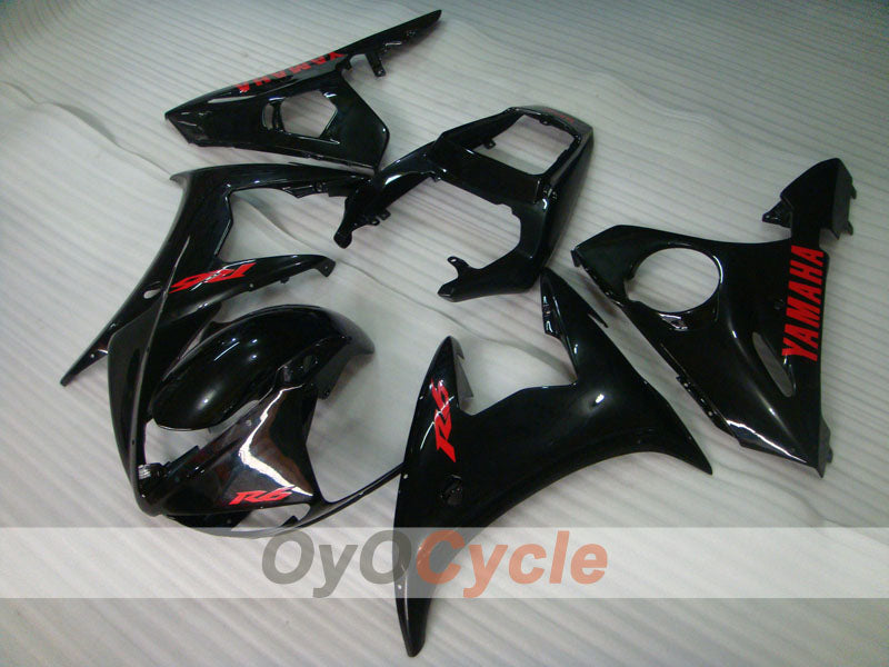 Injection Fairing kit for 05 YZF-R6 - Black - Factory Style #OYO87905855