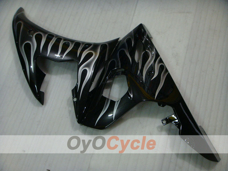 Injection Fairing kit for 03-04 YZF-R6 - Black - Flame #OYO87905814
