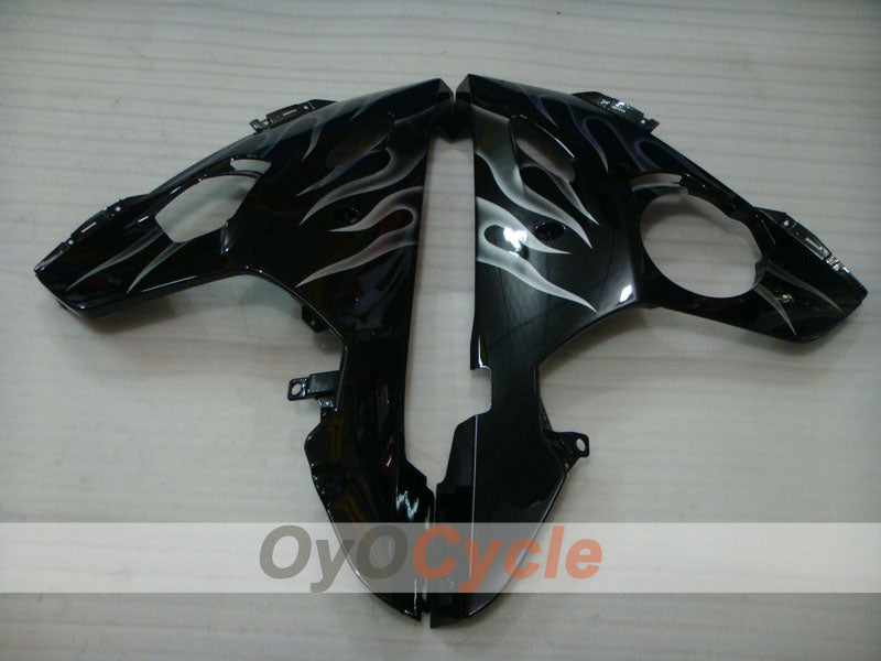 Injection Fairing kit for 03-04 YZF-R6 - Black - Flame #OYO87905814