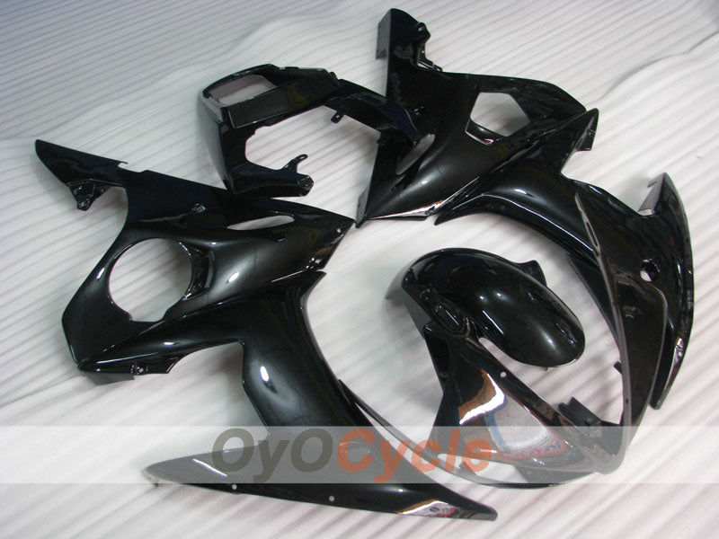 Injection Fairing kit for 03-04 YZF-R6 - Black - Factory Style #OYO87905816