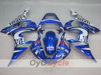 Injection Fairing kit for 03-04 YZF-R6 - Blue, White - FIAT #OYO87905820