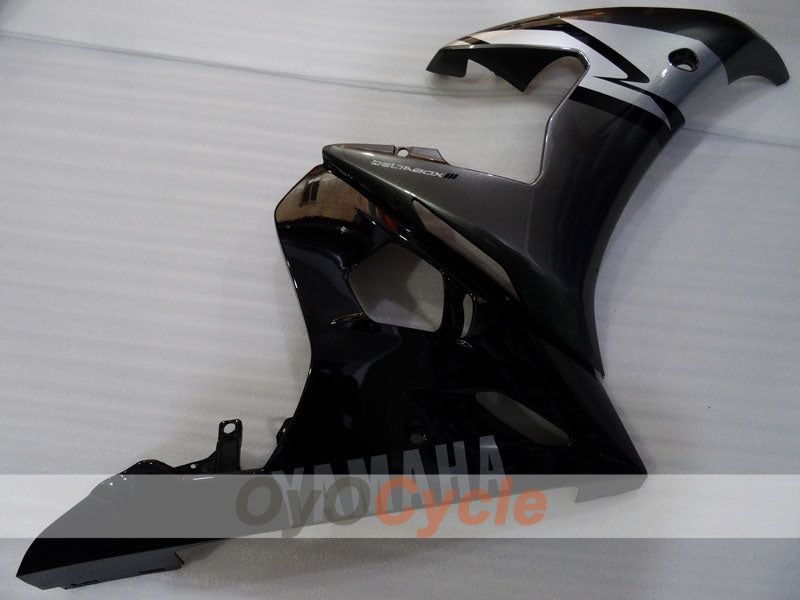 Injection Fairing kit for 03-04 YZF-R6 - Black, Grey - Factory Style #OYO87905822