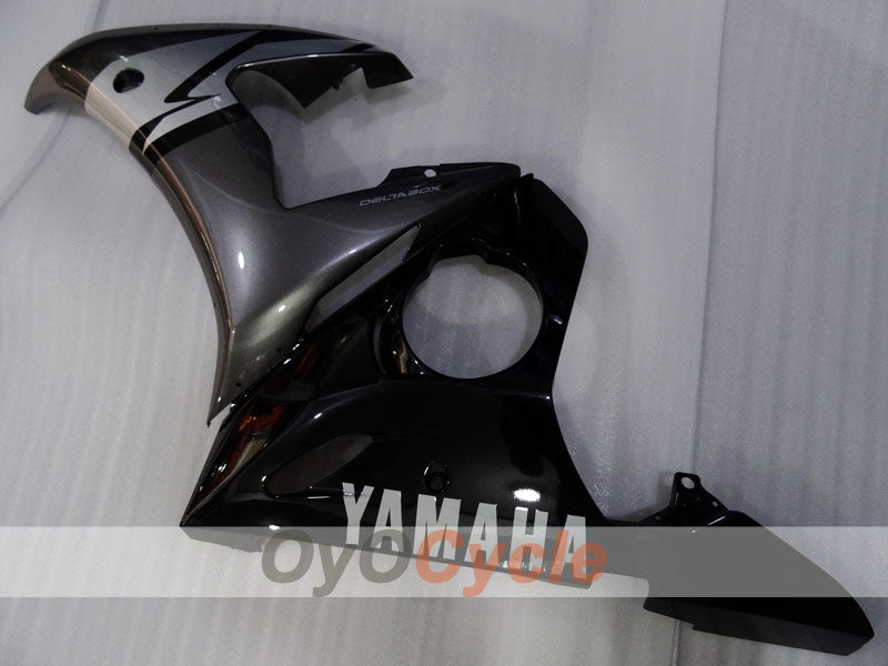 Injection Fairing kit for 03-04 YZF-R6 - Black, Grey - Factory Style #OYO87905822