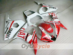 Injection Fairing kit for 05 YZF-R6 - Red, White - FIAT, MOTUL #OYO87905868