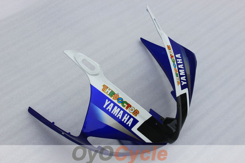 Injection Fairing kit for 03-04 YZF-R6 - Blue, White - FIAT, MOTUL #OYO87905825