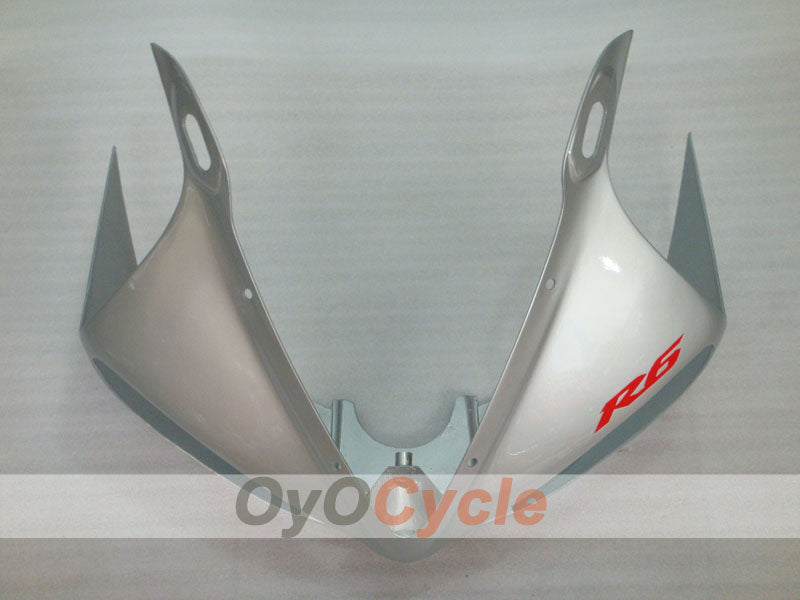 Injection Fairing kit for 03-04 YZF-R6 - Black, Silver, Matte - Factory Style #OYO87905827