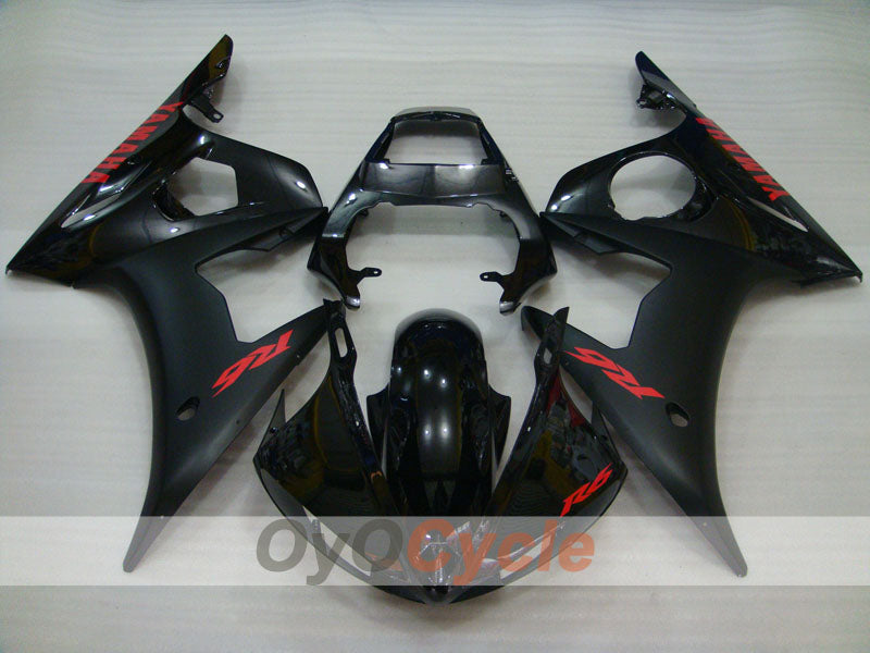 Injection Fairing kit for 05 YZF-R6 - Black, Matte - Factory Style #OYO87905872