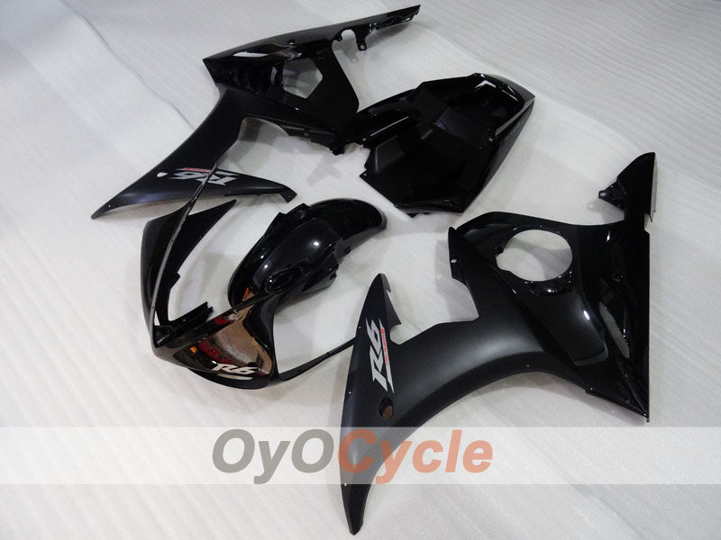 Injection Fairing kit for 05 YZF-R6 - Black, Matte - Factory Style #OYO87905873