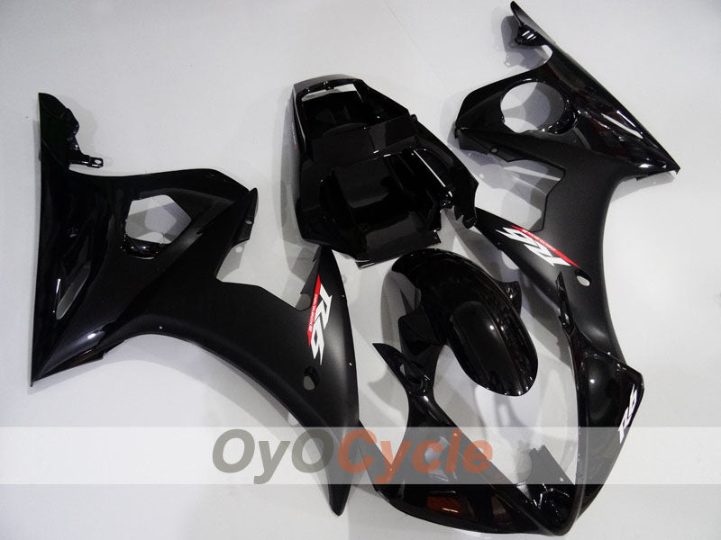 Injection Fairing kit for 05 YZF-R6 - Black, Matte - Factory Style #OYO87905874 Main image
