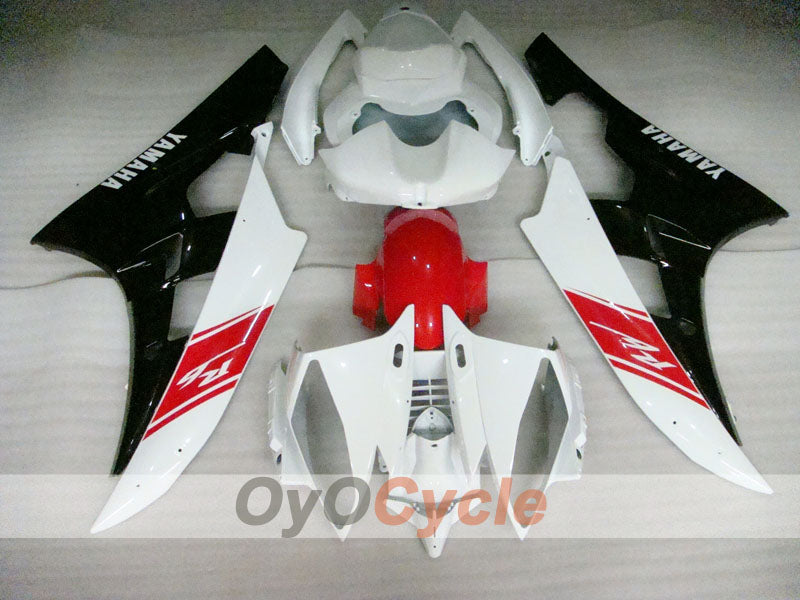 Injection Fairing kit for 06-07 YZF-R6 - Red, White, Black - Factory Style #OYO87905877