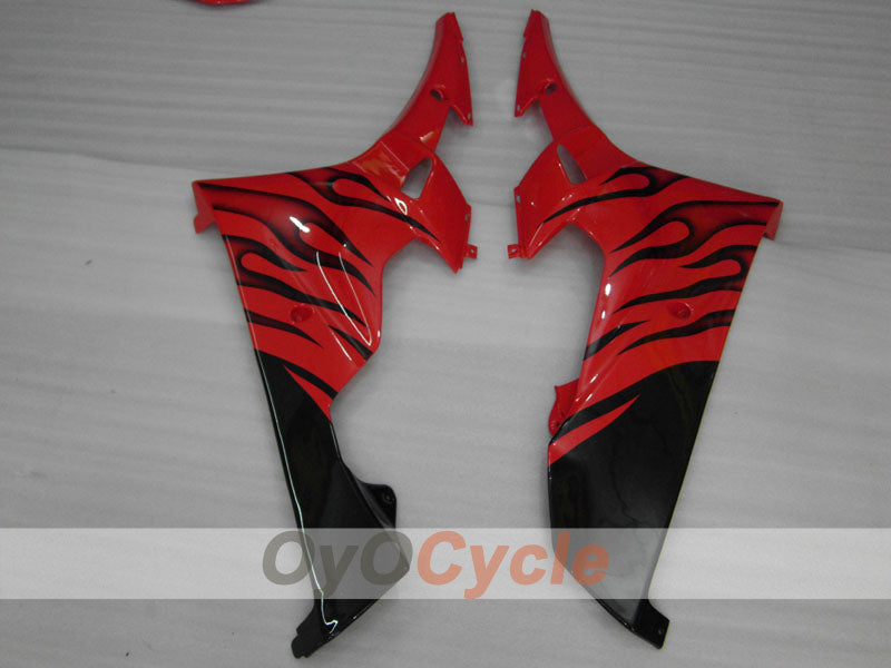 Injection Fairing kit for 06-07 YZF-R6 - Red, Black - Flame #OYO87905878