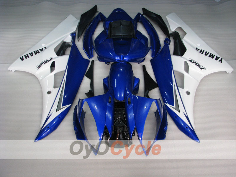 Injection Fairing kit for 06-07 YZF-R6 - Blue, White - Factory Style #OYO87905880 Secondary image