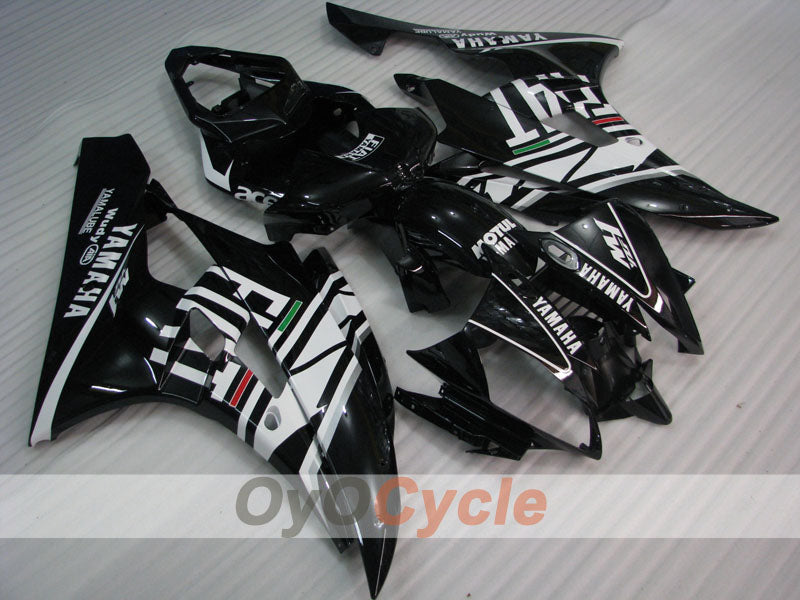Injection Fairing kit for 06-07 YZF-R6 - White, Black - FIAT #OYO87905882