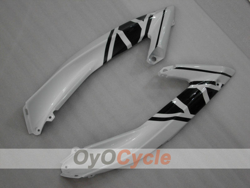 Injection Fairing kit for 06-07 YZF-R6 - White, Black - MOTUL #OYO87905883