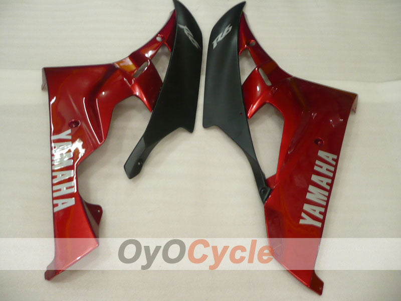 Injection Fairing kit for 06-07 YZF-R6 - Red, Black - Factory Style #OYO87905886